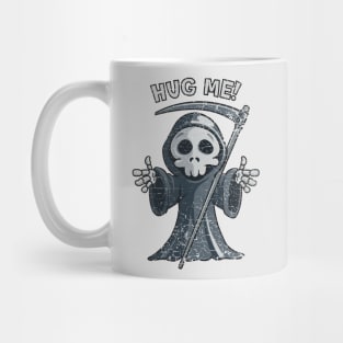 Hug Me Grim Reaper Scary Halloween Mug